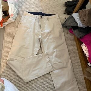 Men's Classic Beige Chino Pants